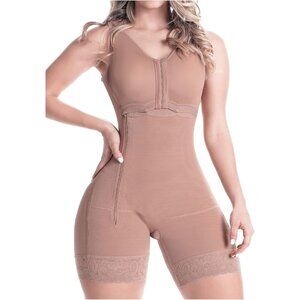 Women's Cocoa Pp53 Tummy Control Full Body Shaper Colombian Bodysuit Shapewear